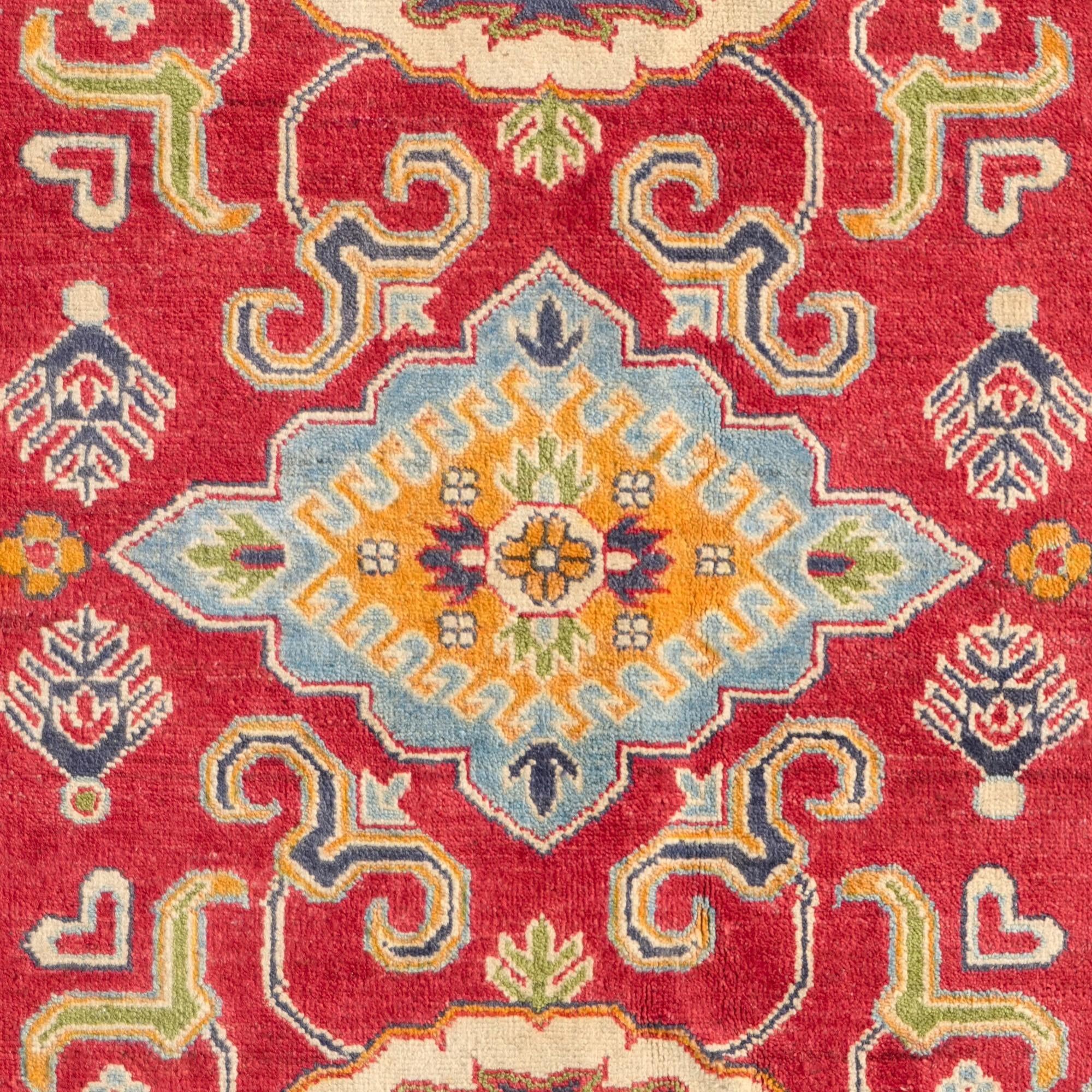 155cm x 205cm Hand Knotted Kazak Rug