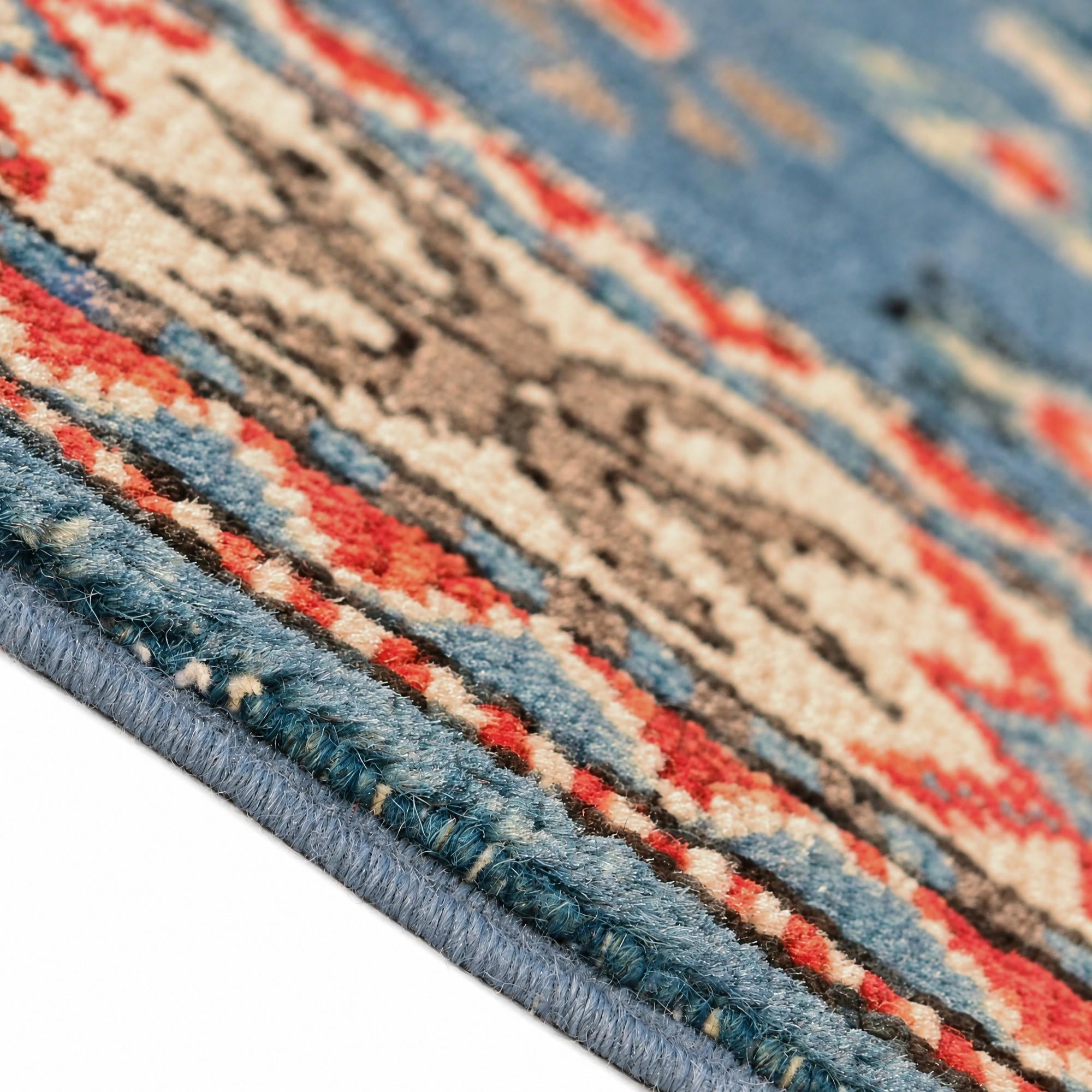 105cm x 160cm Hand Knotted Kazak Rug