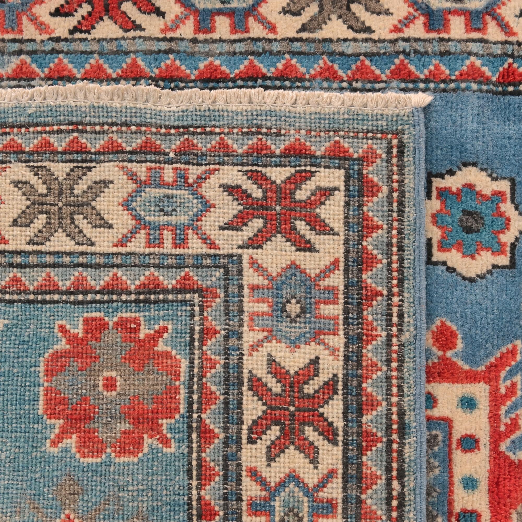 105cm x 160cm Hand Knotted Kazak Rug