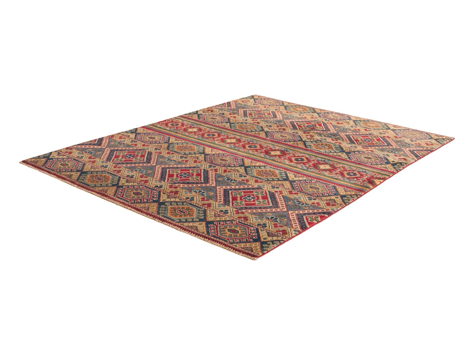 Detail image 4 of 10: 5' x 6' 6 Hand Knotted Kazak Rug