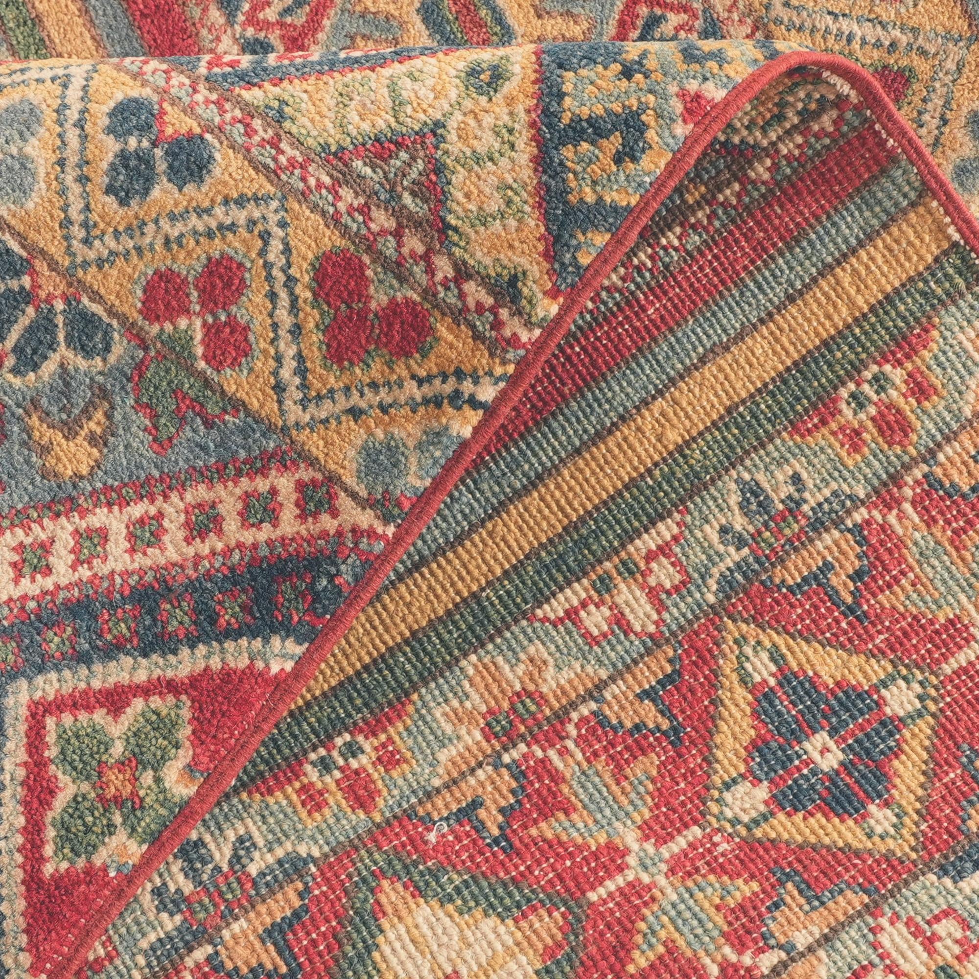 Detail image 8 of 10: 5' x 6' 6 Hand Knotted Kazak Rug