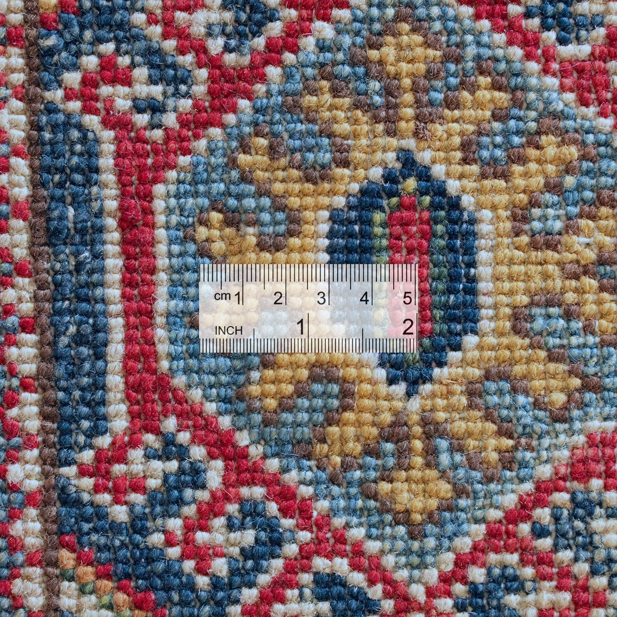 Detail image 9 of 10: 5' x 6' 6 Hand Knotted Kazak Rug