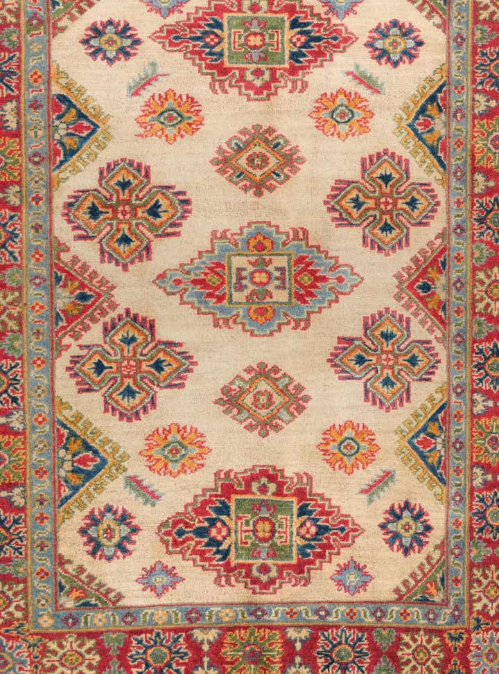 3' 11 x 5' 4 Hand Knotted Kazak Rug