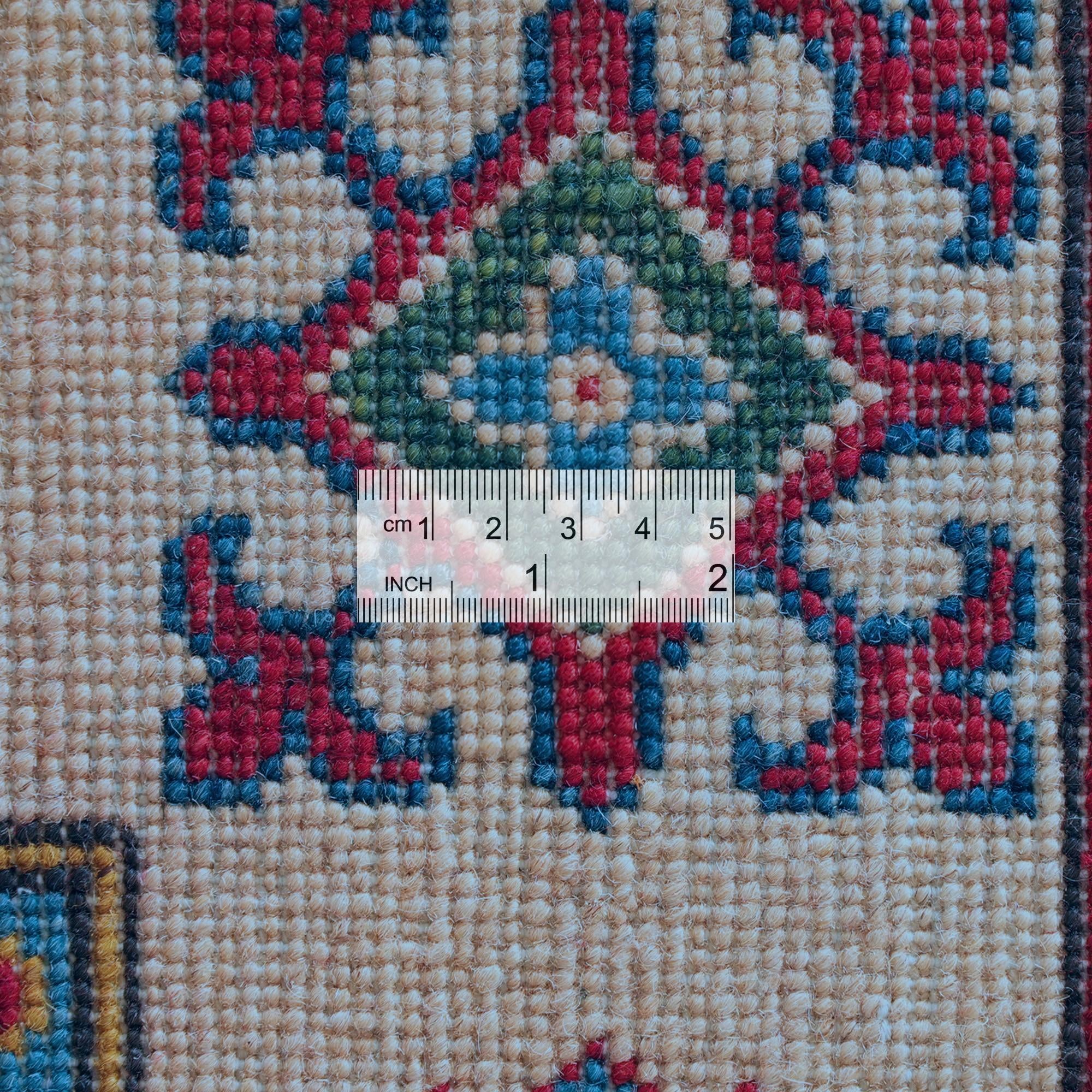 155cm x 220cm Hand Knotted Kazak Rug