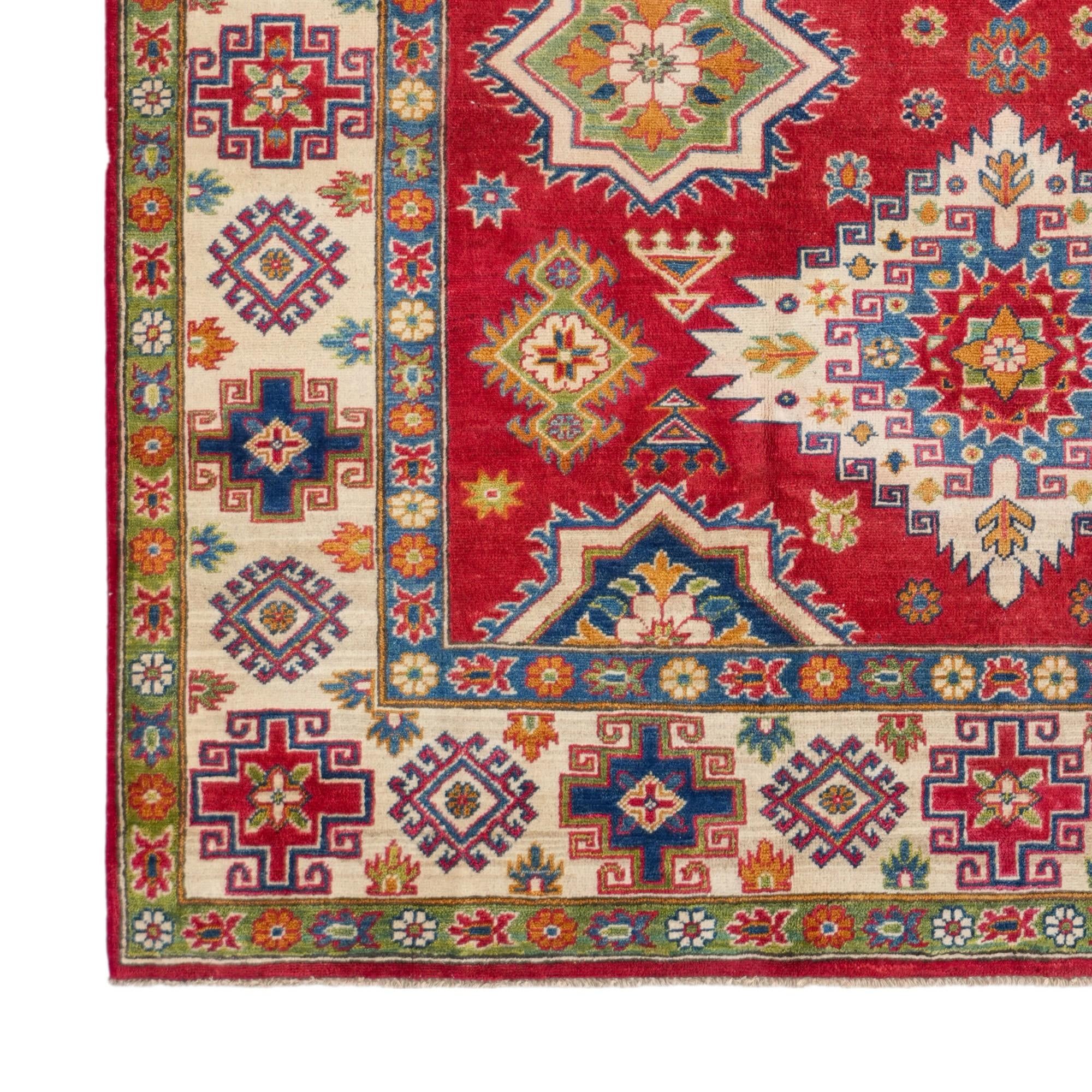 205cm x 285cm Handgeknüpft Kazak Teppich