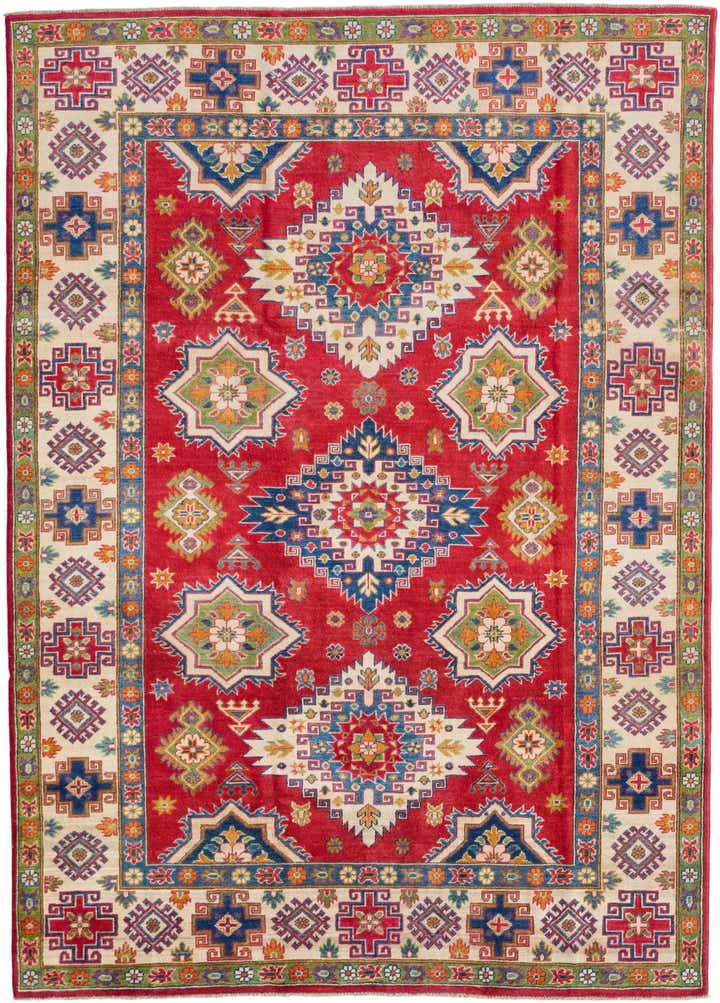 205cm x 285cm anudado a mano Kazak Alfombra