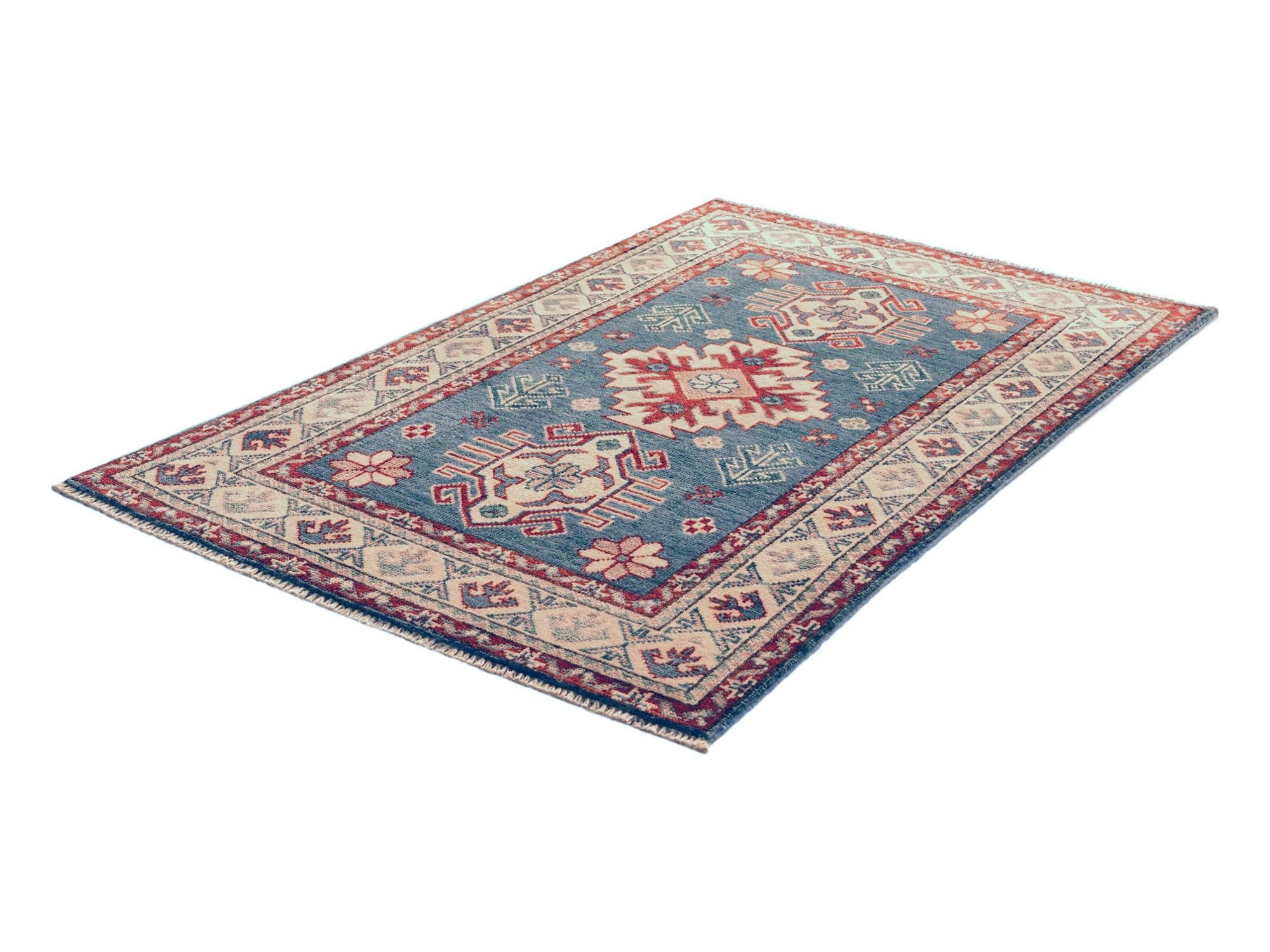 Detail image 4 of 11: 2' 7 x 4' Hand Knotted Kazak Rug