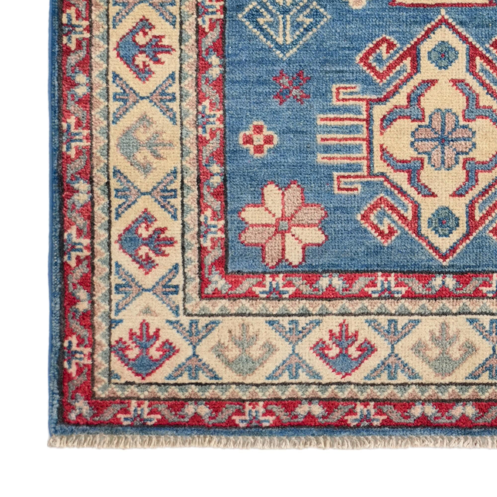 80cm x 120cm Hand Knotted Kazak Rug