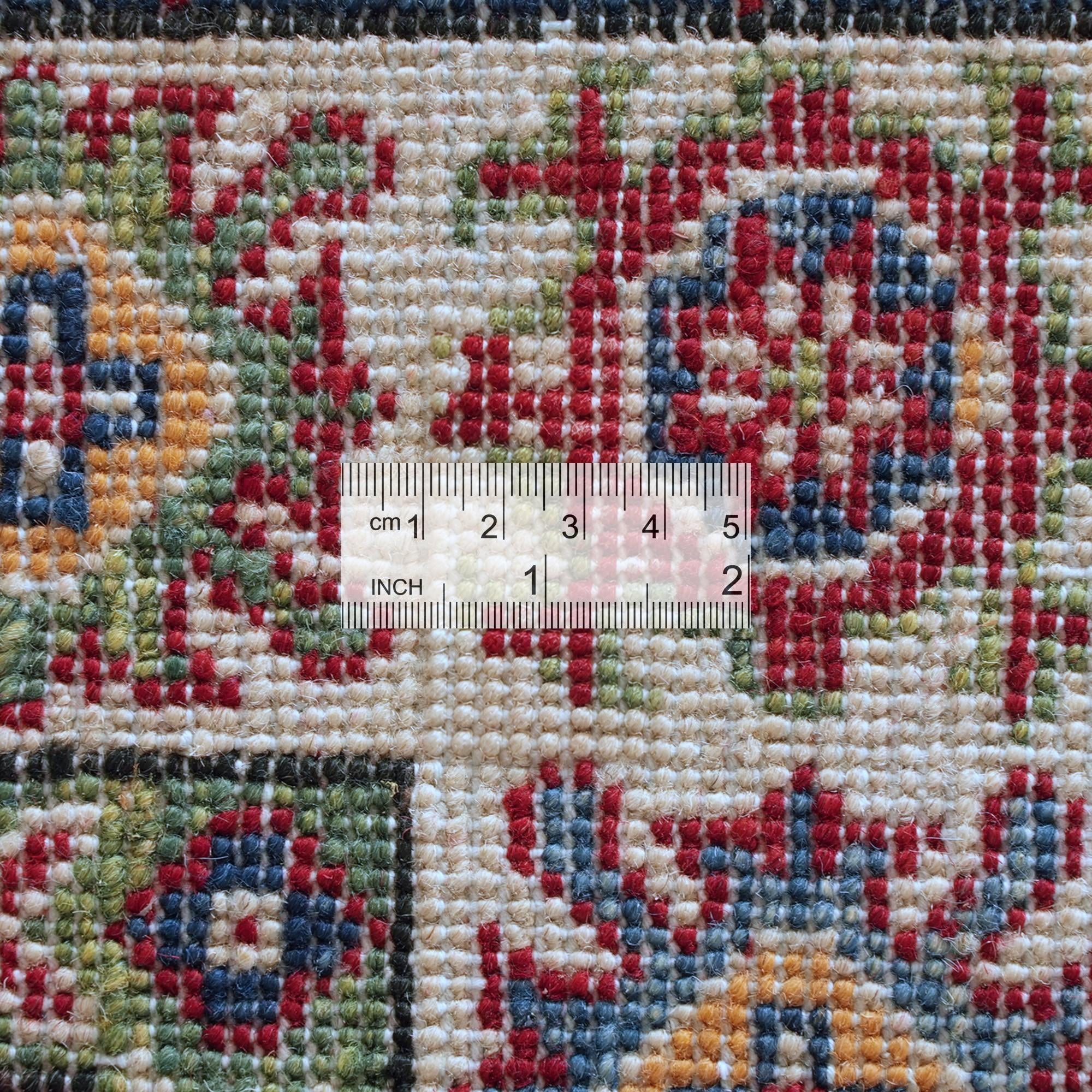 Detail image 9 of 10: 3' 10 x 6' Hand Knotted Kazak Rug