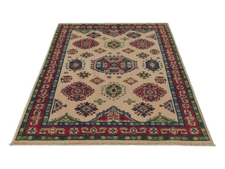 3' 4 x 5' 1 Hand Knotted Kazak Rug