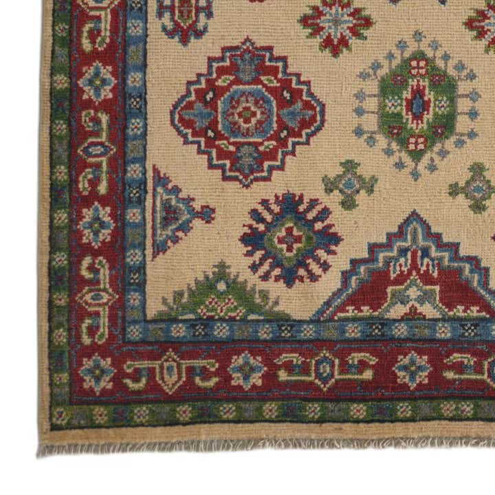 3' 4 x 5' 1 Hand Knotted Kazak Rug