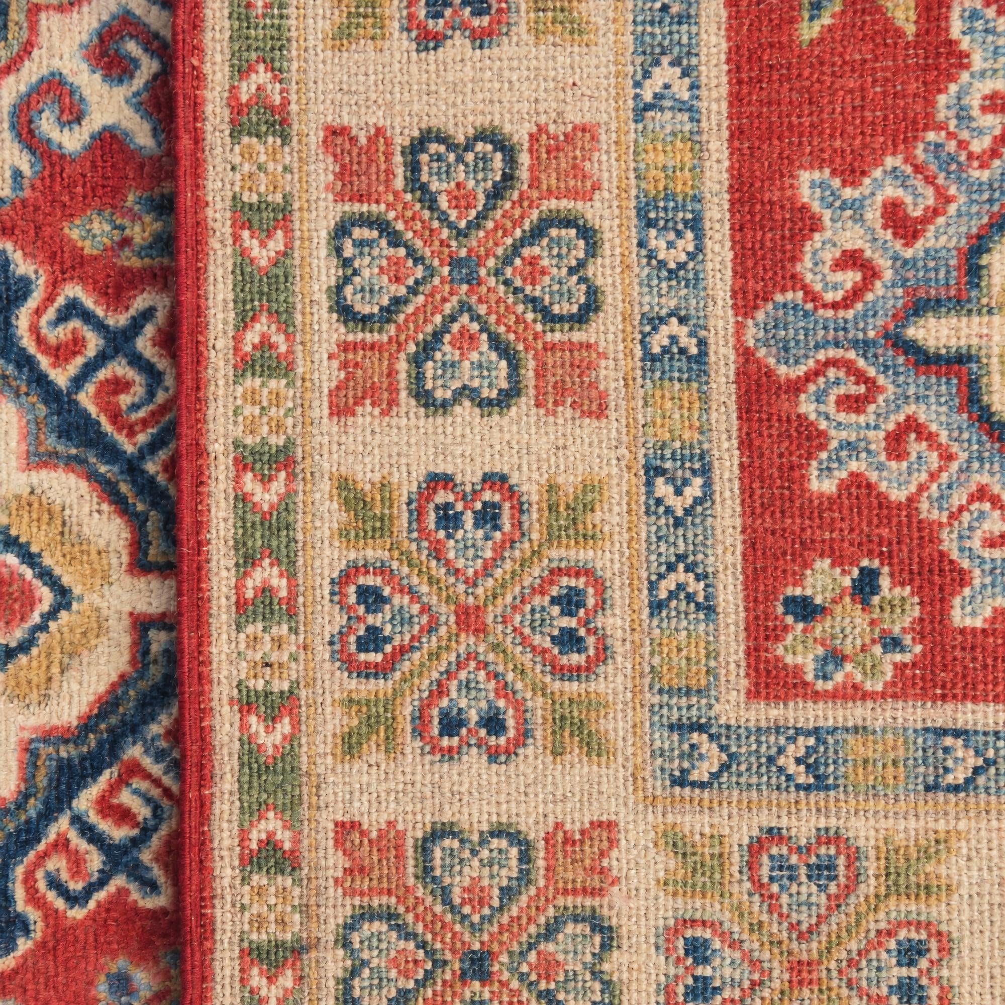 125cm x 195cm Hand Knotted Kazak Rug