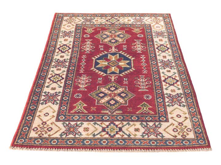 2' 9 x 4' 2 Hand Knotted Kazak Rug