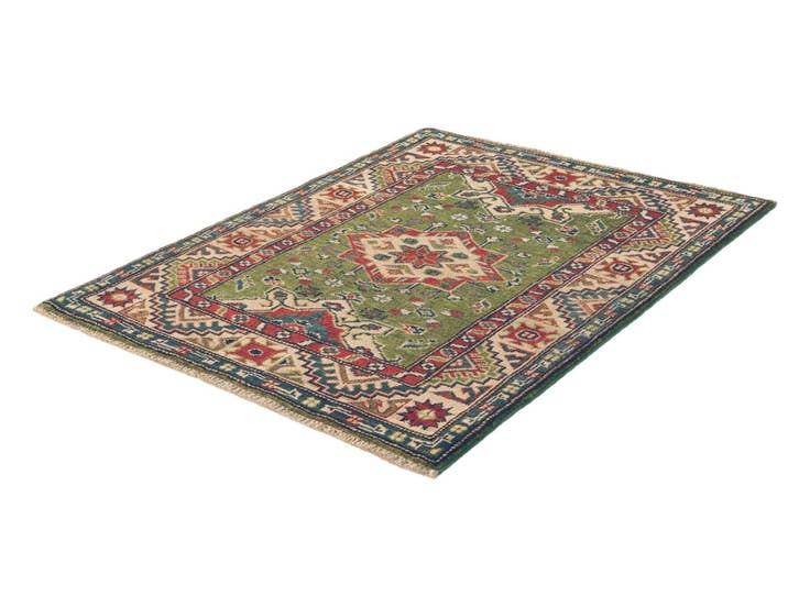Detail image of 2' 9 x 3' 7 Hand Knotted Kazak Rug
