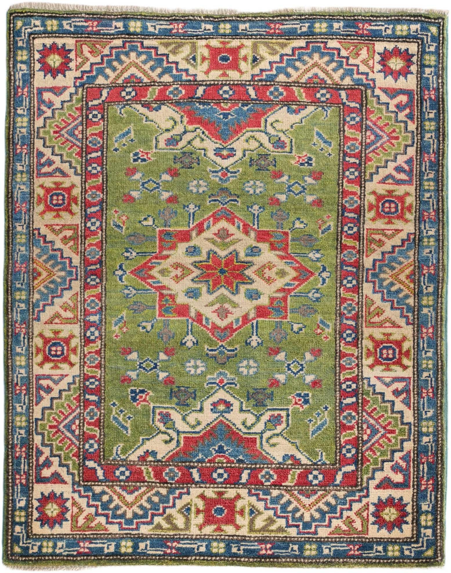 2' 9 x 3' 7 Hand Knotted Kazak Rug