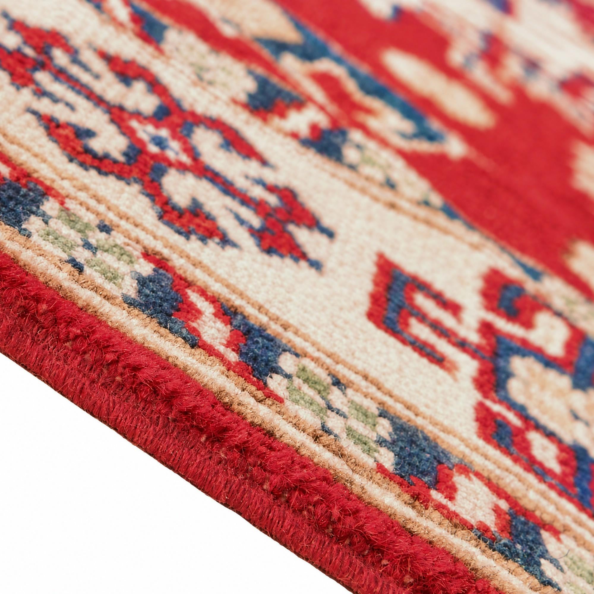 105cm x 160cm Hand Knotted Kazak Rug