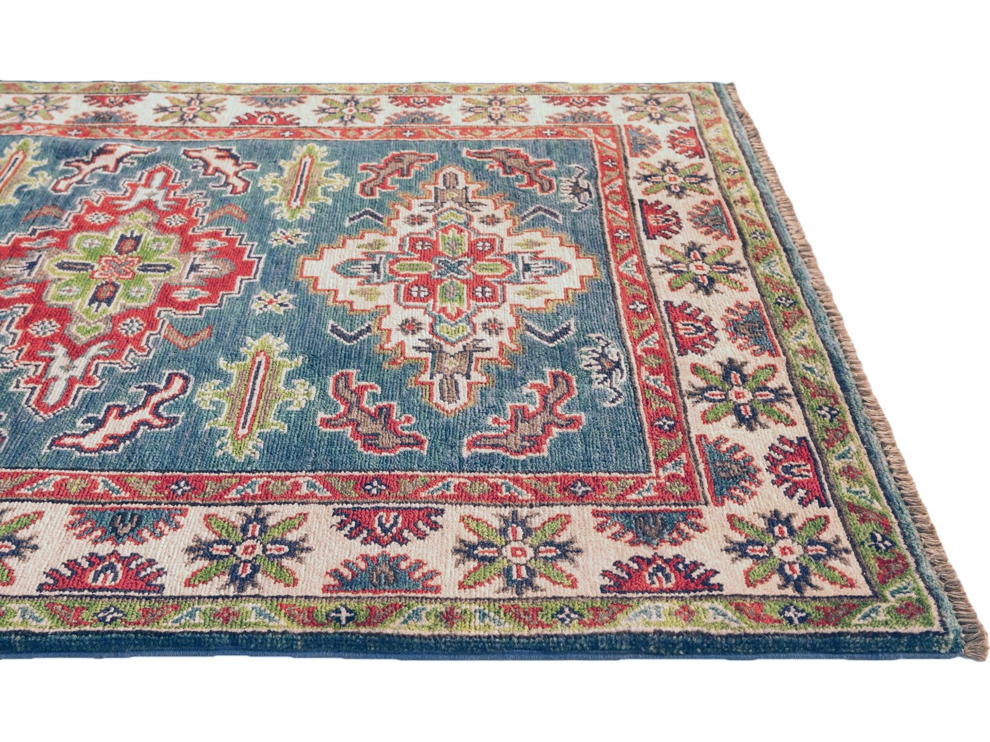 105cm x 150cm Hand Knotted Kazak Rug
