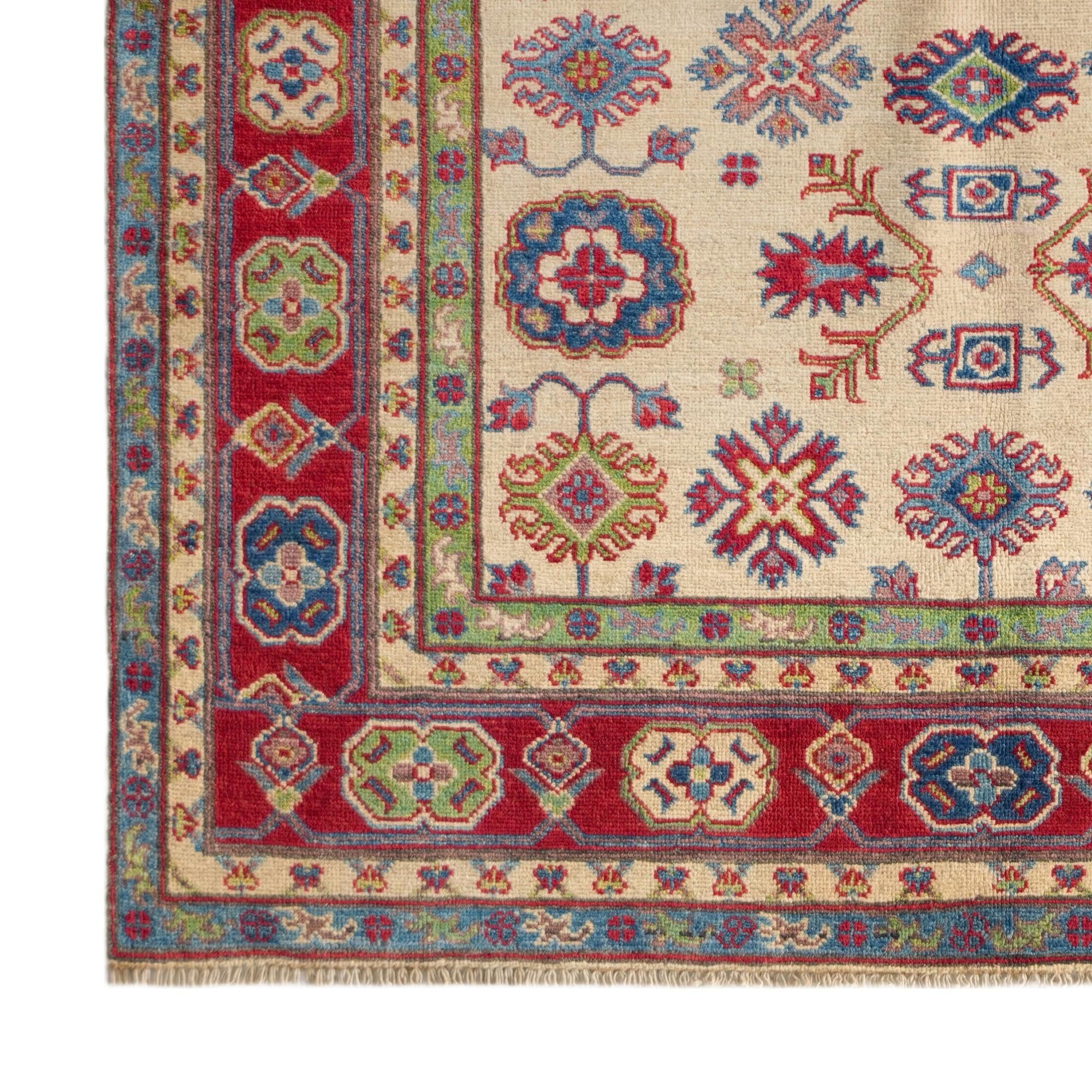 Detail image 7 of 10: 5' 1 x 6' 8 Hand Knotted Kazak Rug