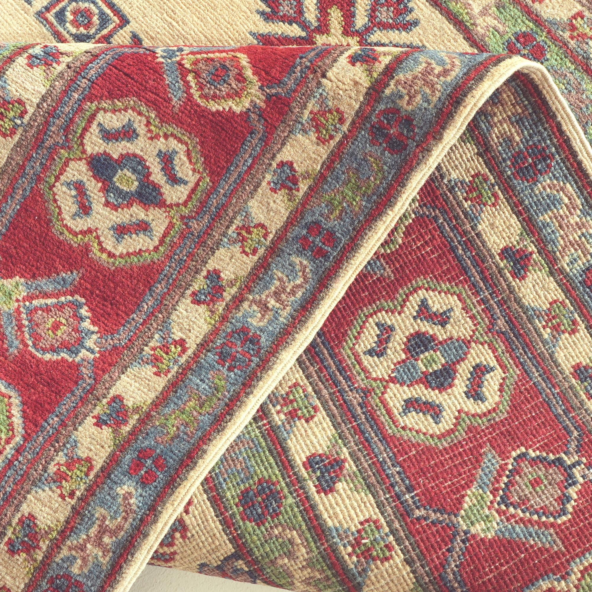 Detail image 8 of 10: 5' 1 x 6' 8 Hand Knotted Kazak Rug