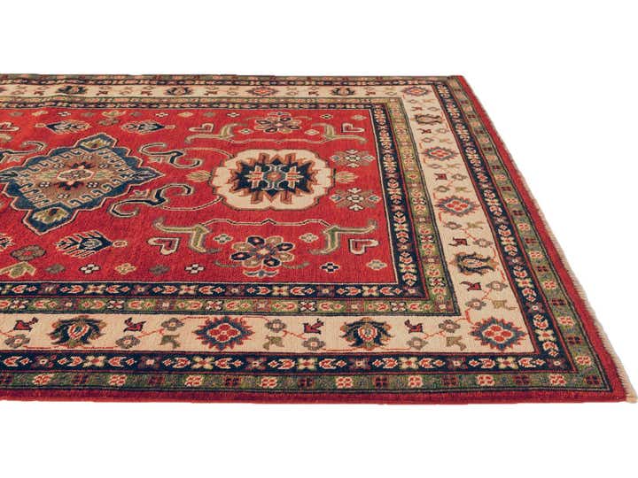 5' x 6' 9 Hand Knotted Kazak Rug