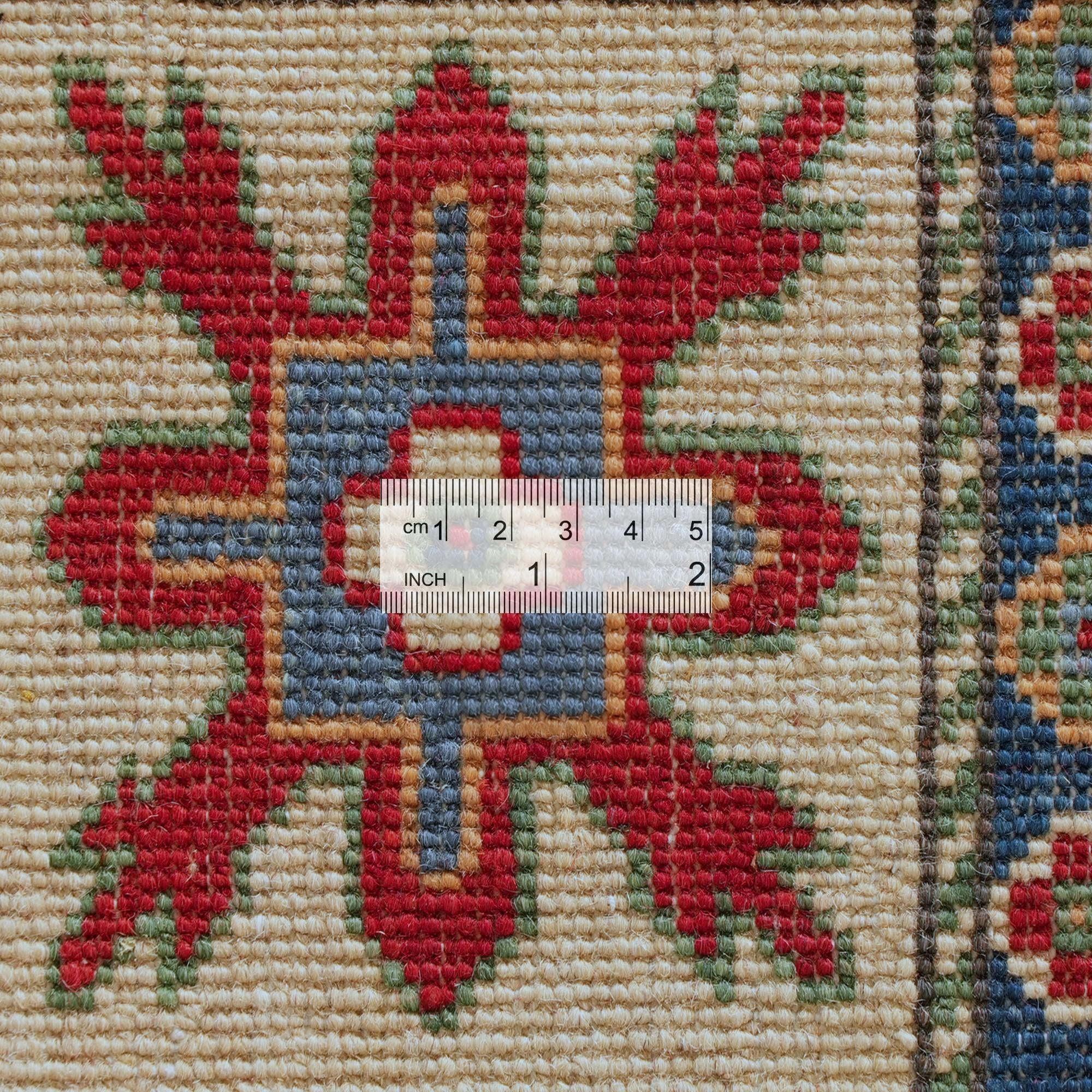 150cm x 215cm Hand Knotted Kazak Rug