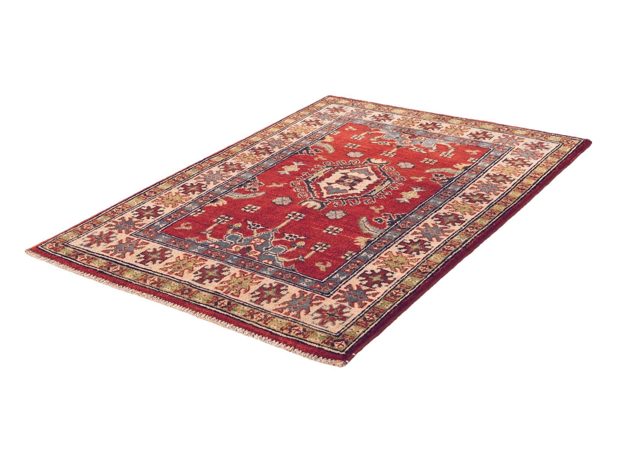 2' 9 x 3' 11 Hand Knotted Kazak Rug