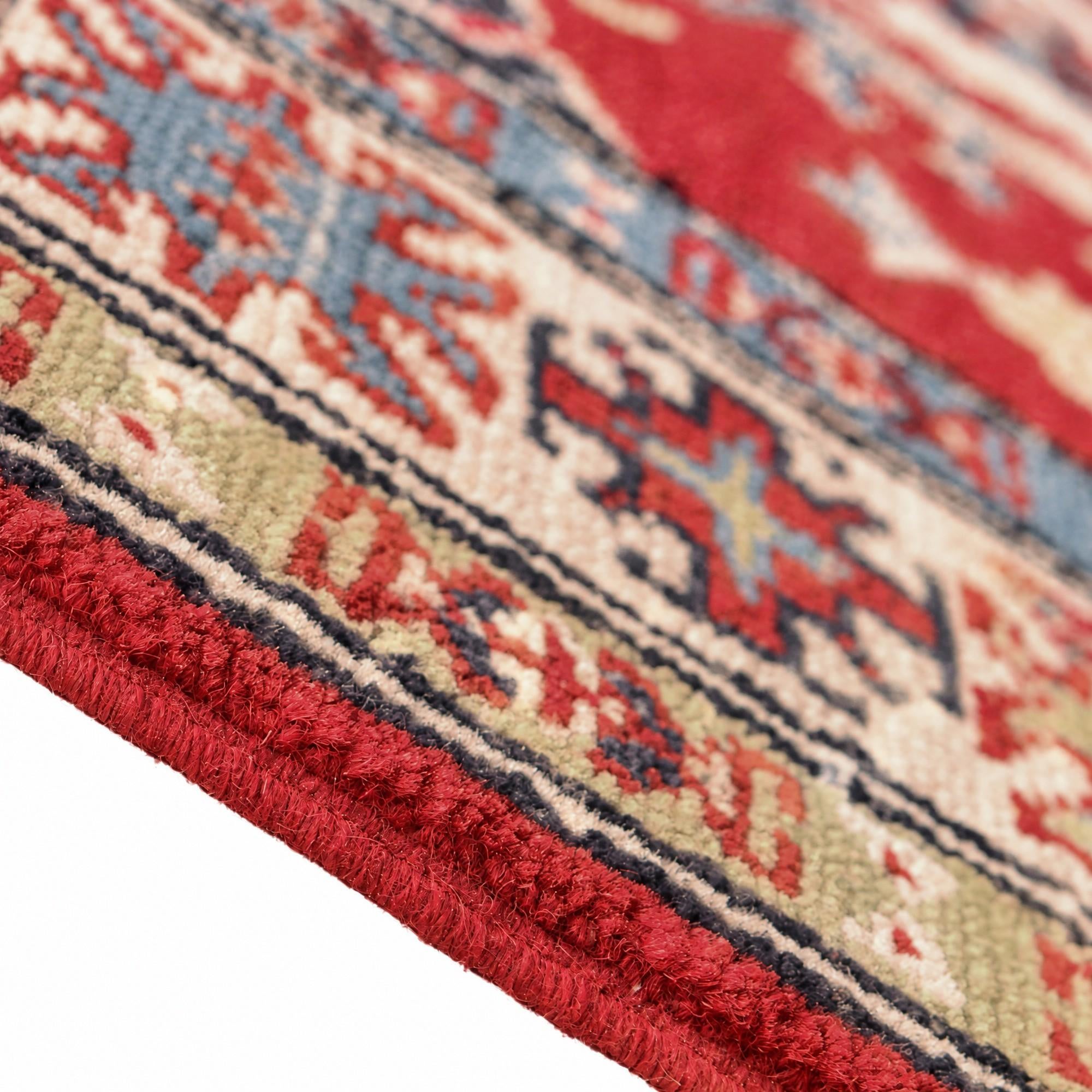 85cm x 120cm Hand Knotted Kazak Rug