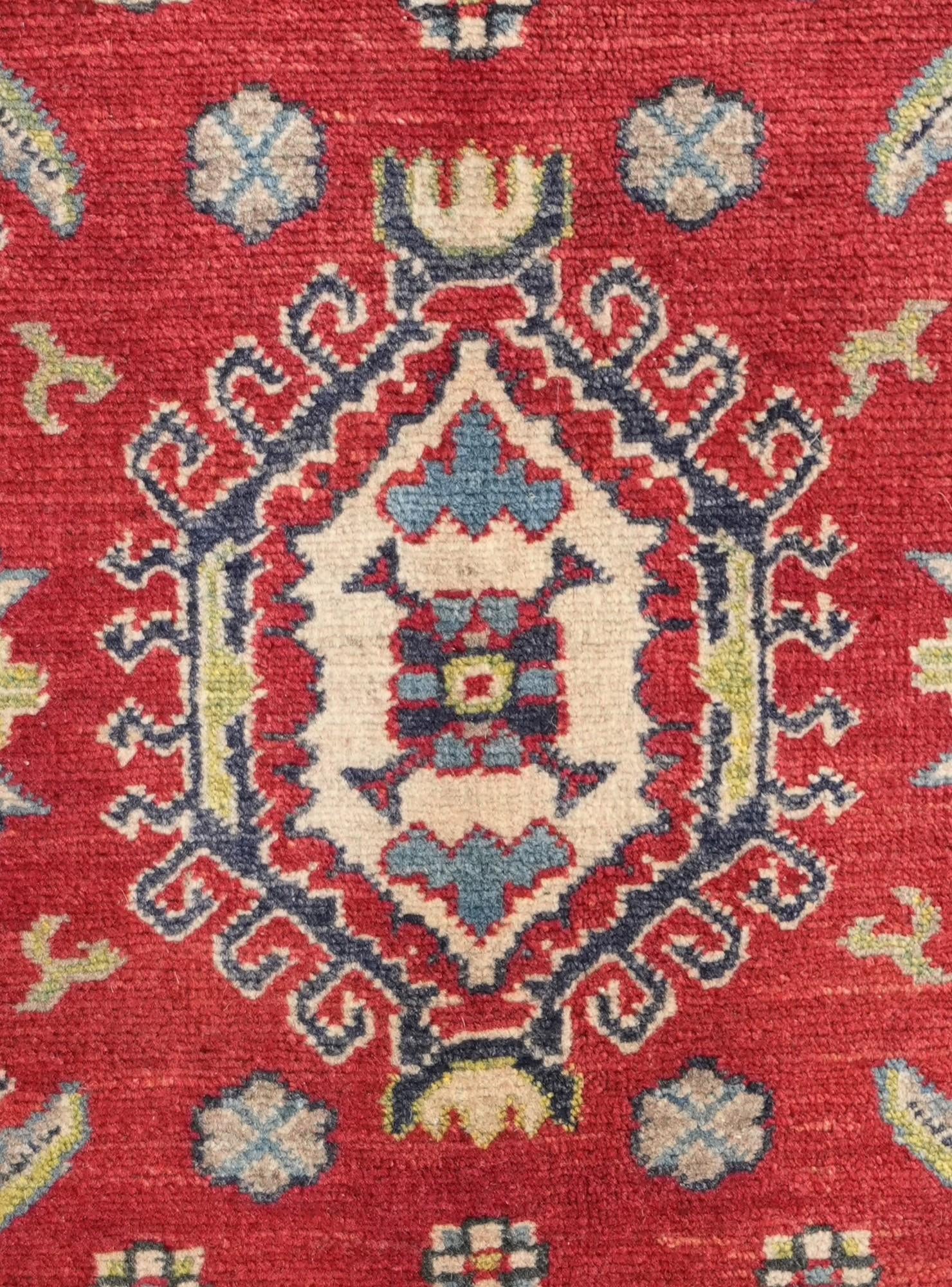 2' 9 x 3' 11 Hand Knotted Kazak Rug