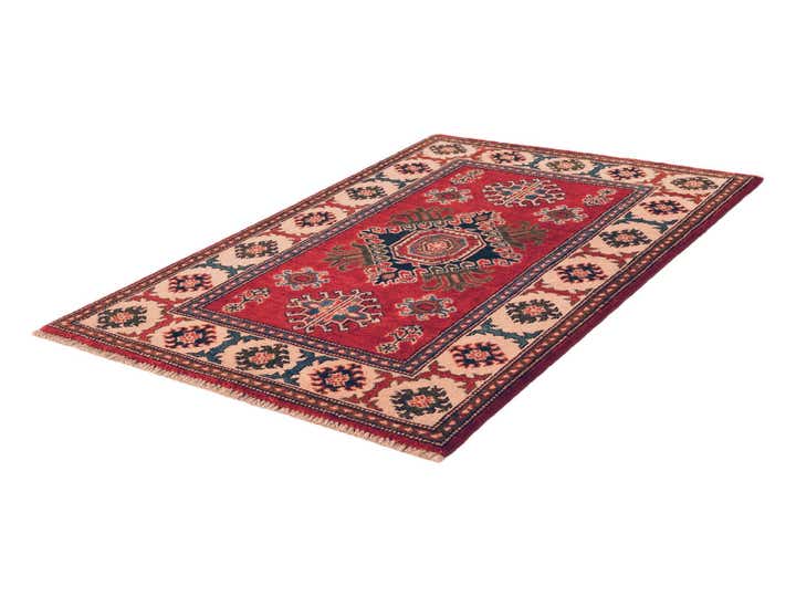 2' 7 x 4' Hand Knotted Kazak Rug