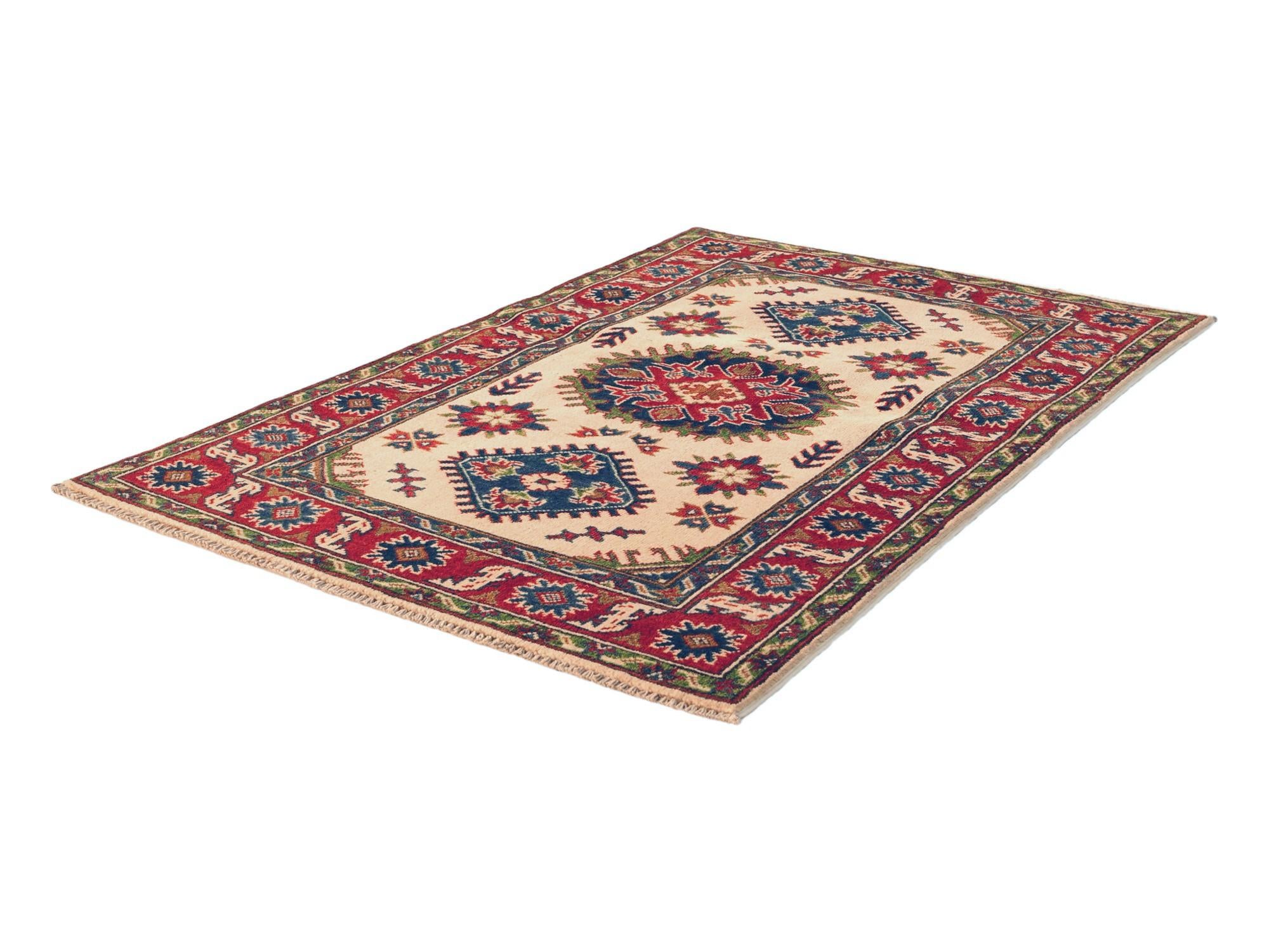 3' 3 x 5' 1 Hand Knotted Kazak Rug