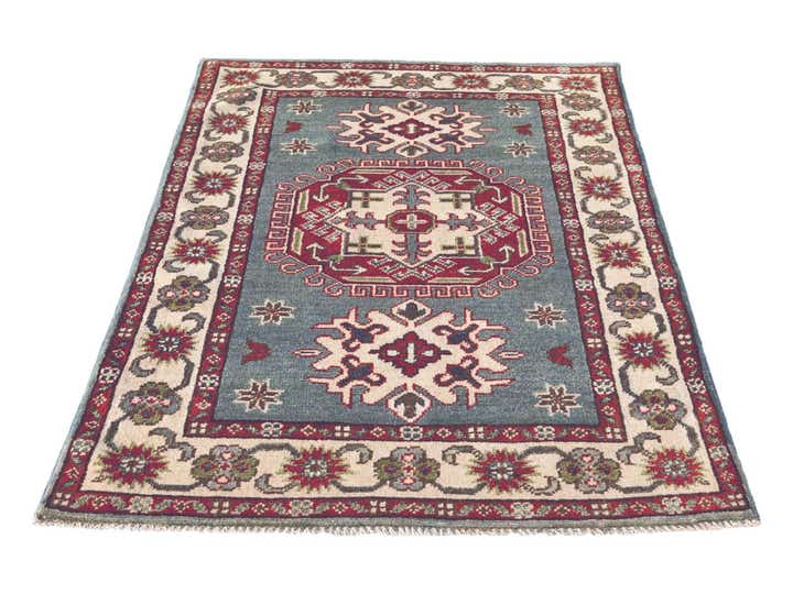 2' 9 x 4' Hand Knotted Kazak Rug