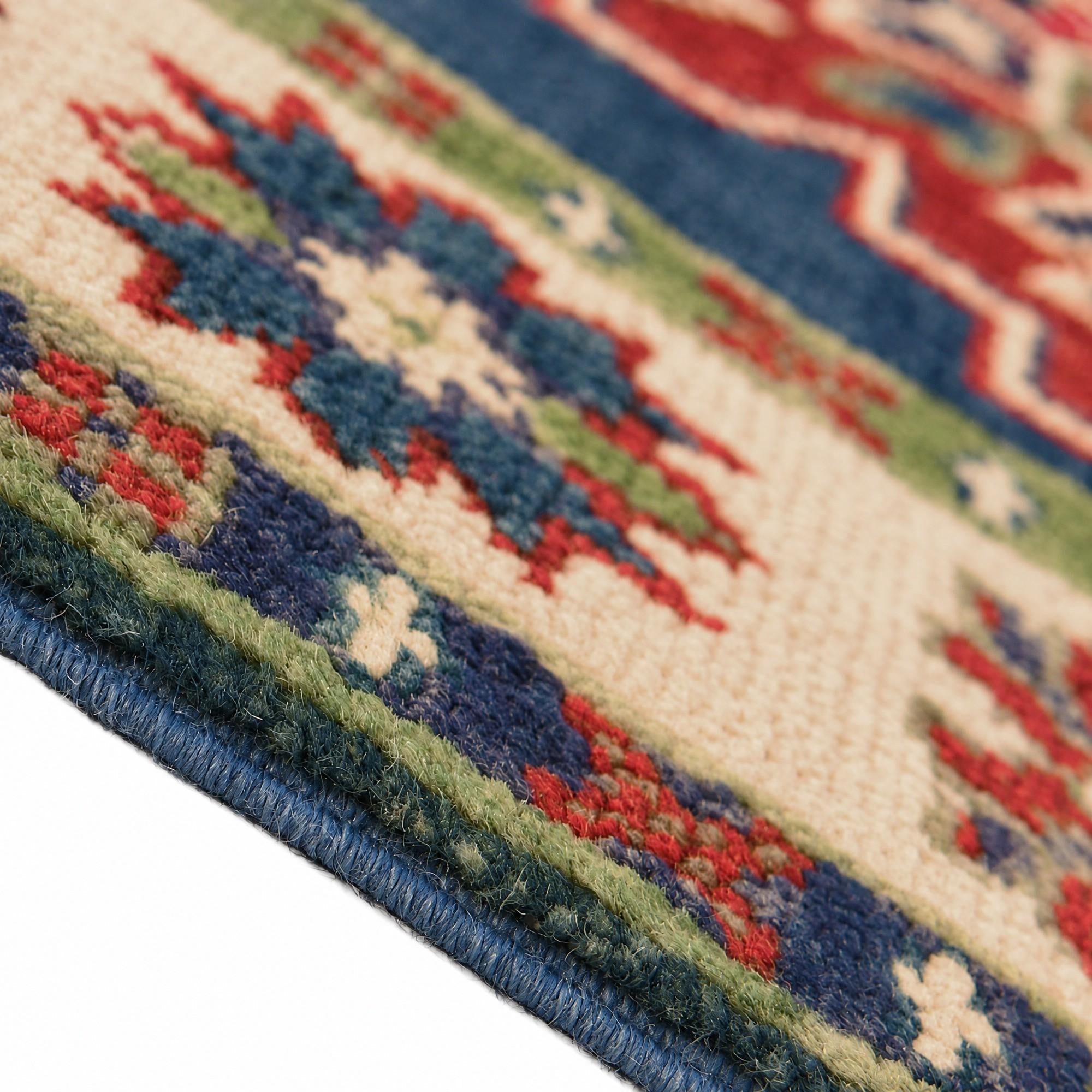 60cm x 90cm Handgeknüpft Kazak Teppich