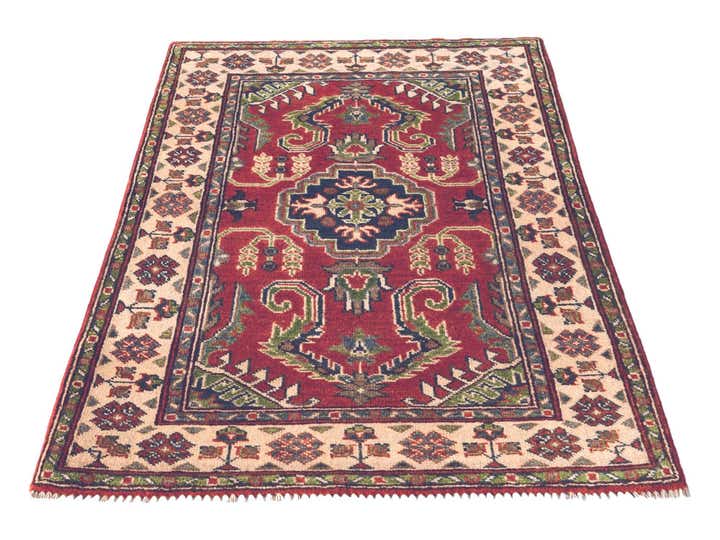 2' 8 x 4' 1 Hand Knotted Kazak Rug