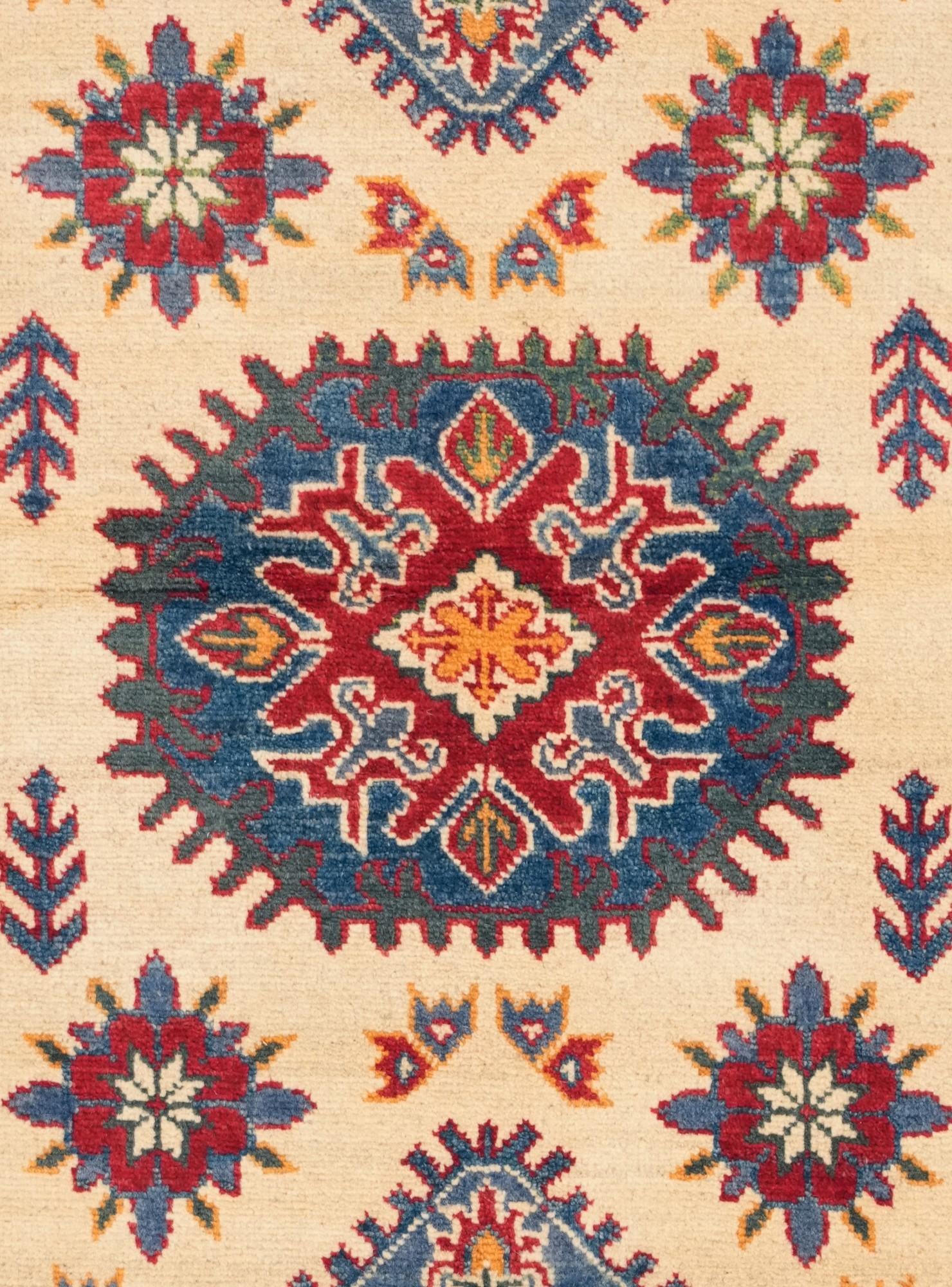 3' 1 x 5' Hand Knotted Kazak Rug