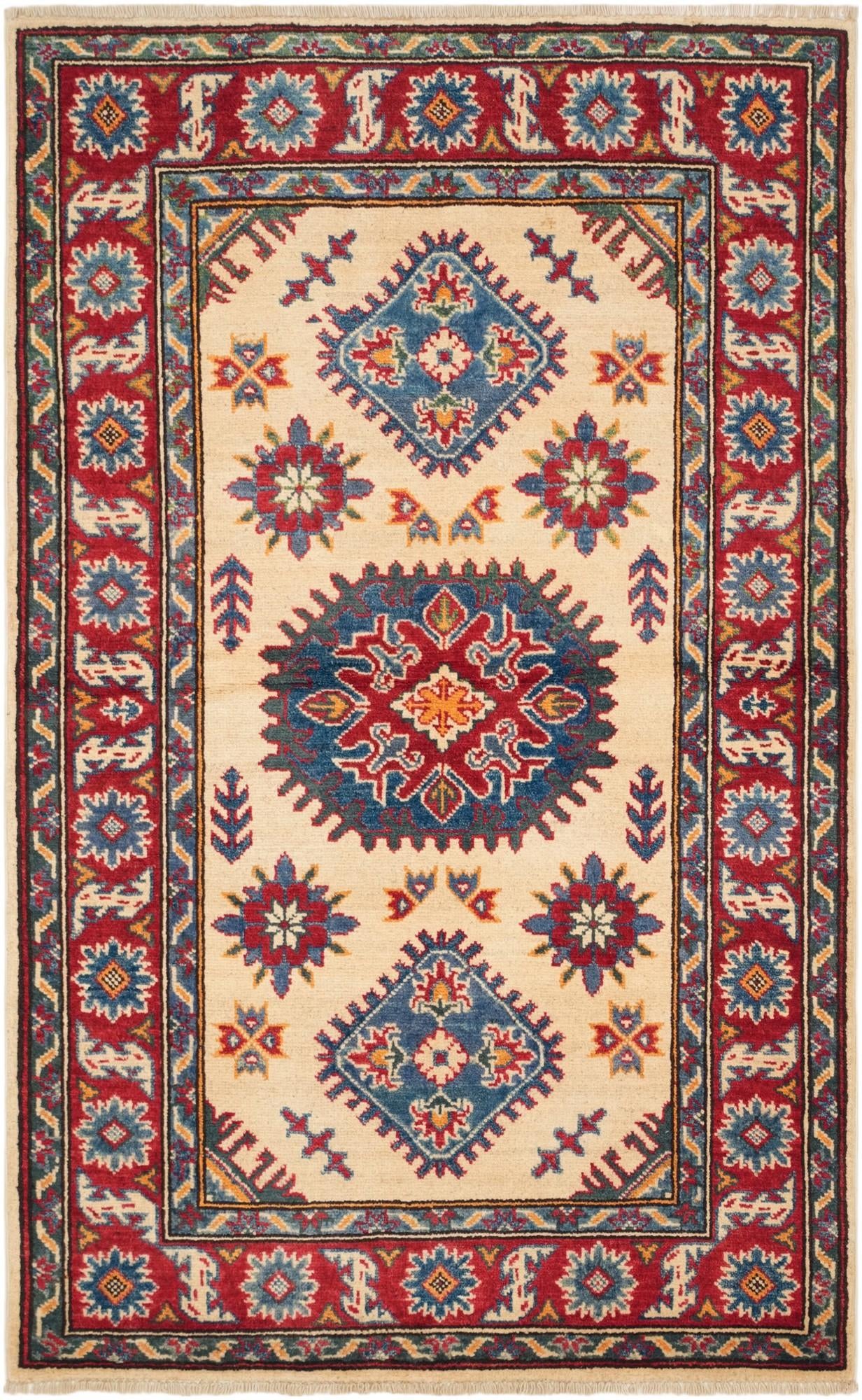 3' 1 x 5' Hand Knotted Kazak Rug