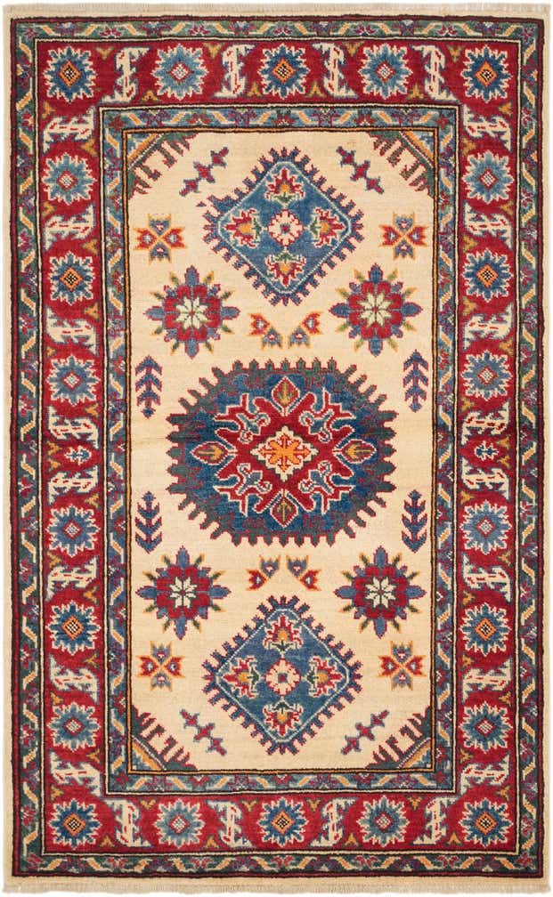 3' 1 x 5' Hand Knotted Kazak Rug