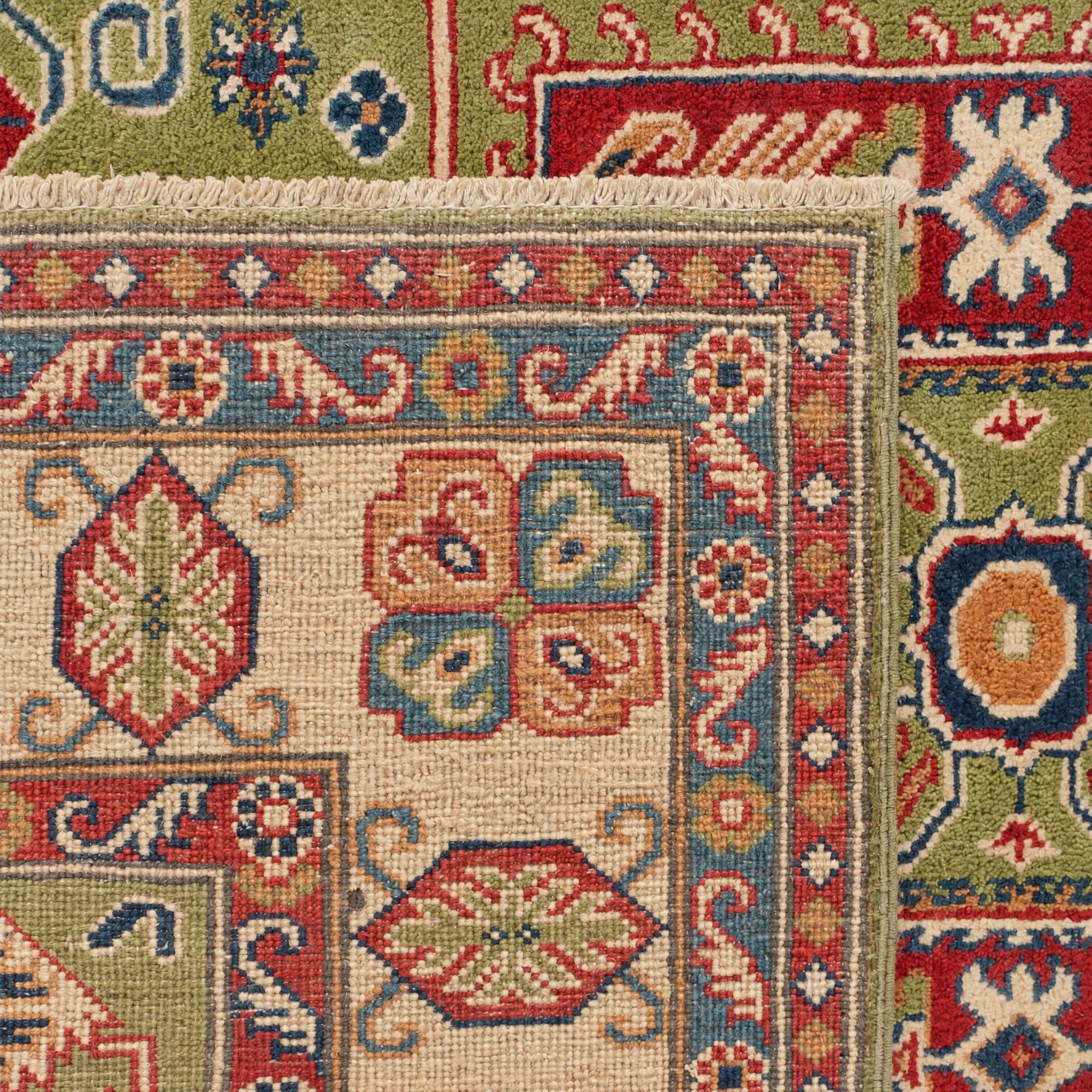 150cm x 205cm Handgeknüpft Kazak Teppich
