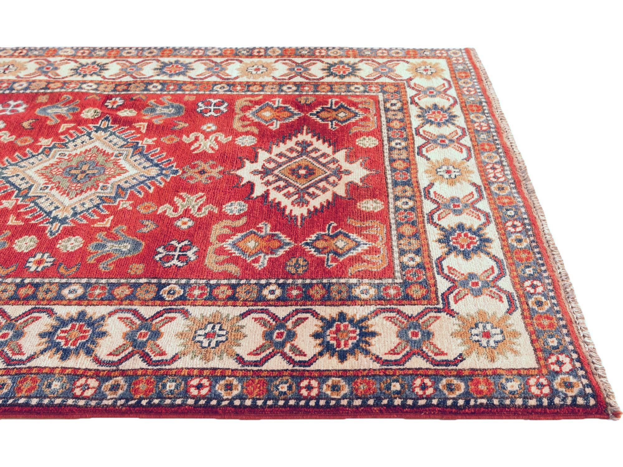 100cm x 140cm Hand Knotted Kazak Rug
