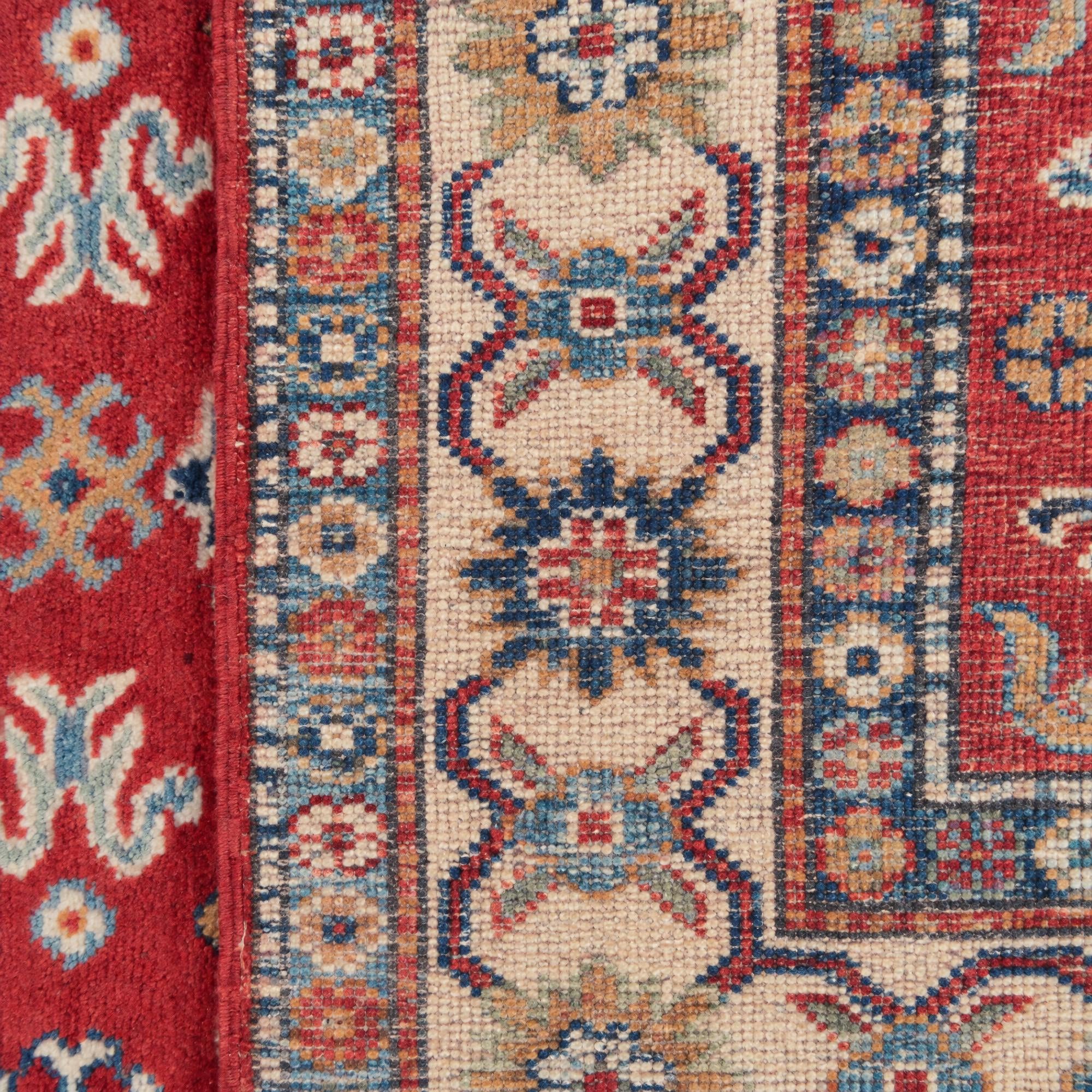 3' 3 x 4' 7 Hand Knotted Kazak Rug