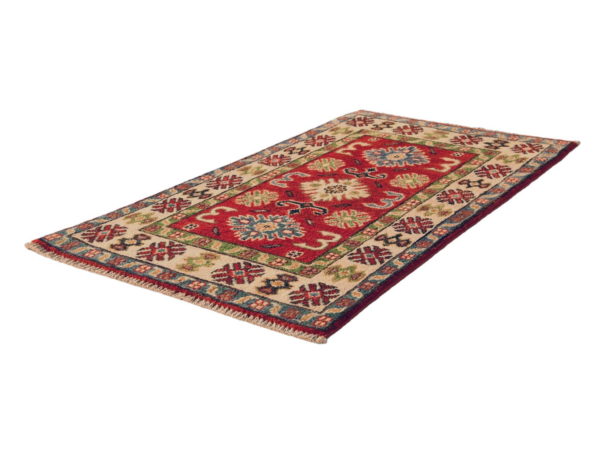1' 11 x 3' 5 Hand Knotted Kazak Rug