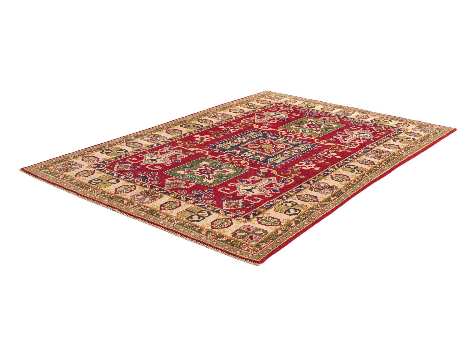 150cm x 210cm Hand Knotted Kazak Rug