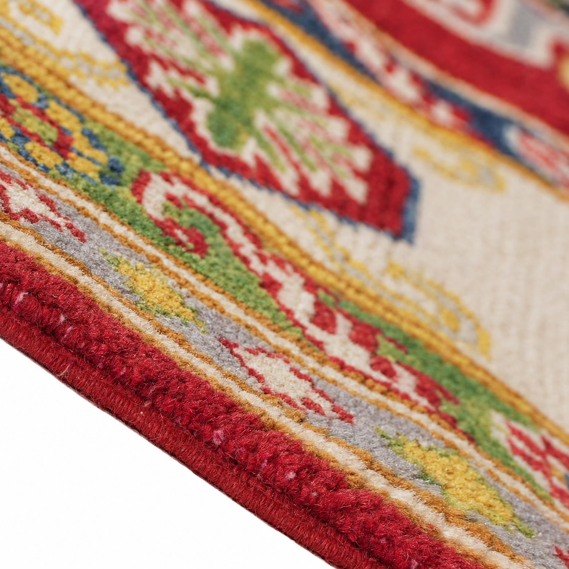 150cm x 210cm Hand Knotted Kazak Rug