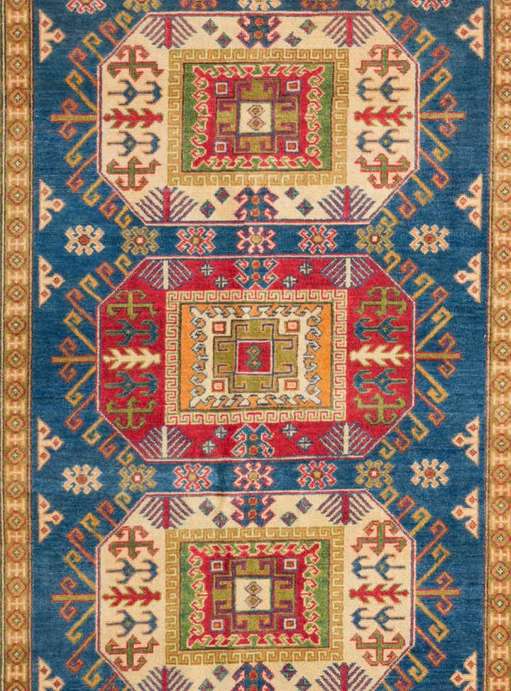 4' 11 x 7' 1 Hand Knotted Kazak Rug
