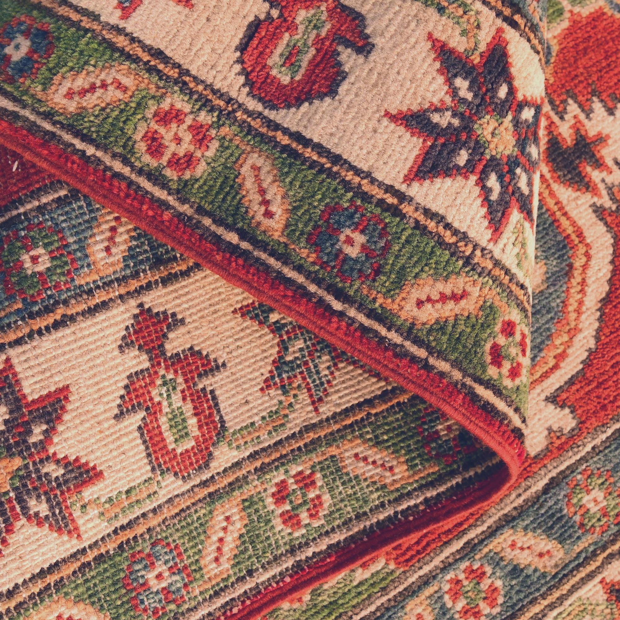 2' 8 x 4' 3 Hand Knotted Kazak Rug