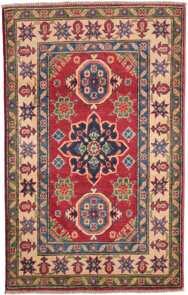 2' 8 x 4' 3 Hand Knotted Kazak Rug