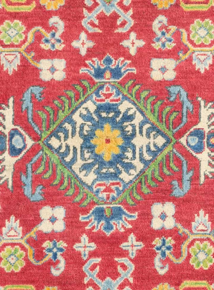3' 5 x 5' 1 Hand Knotted Kazak Rug