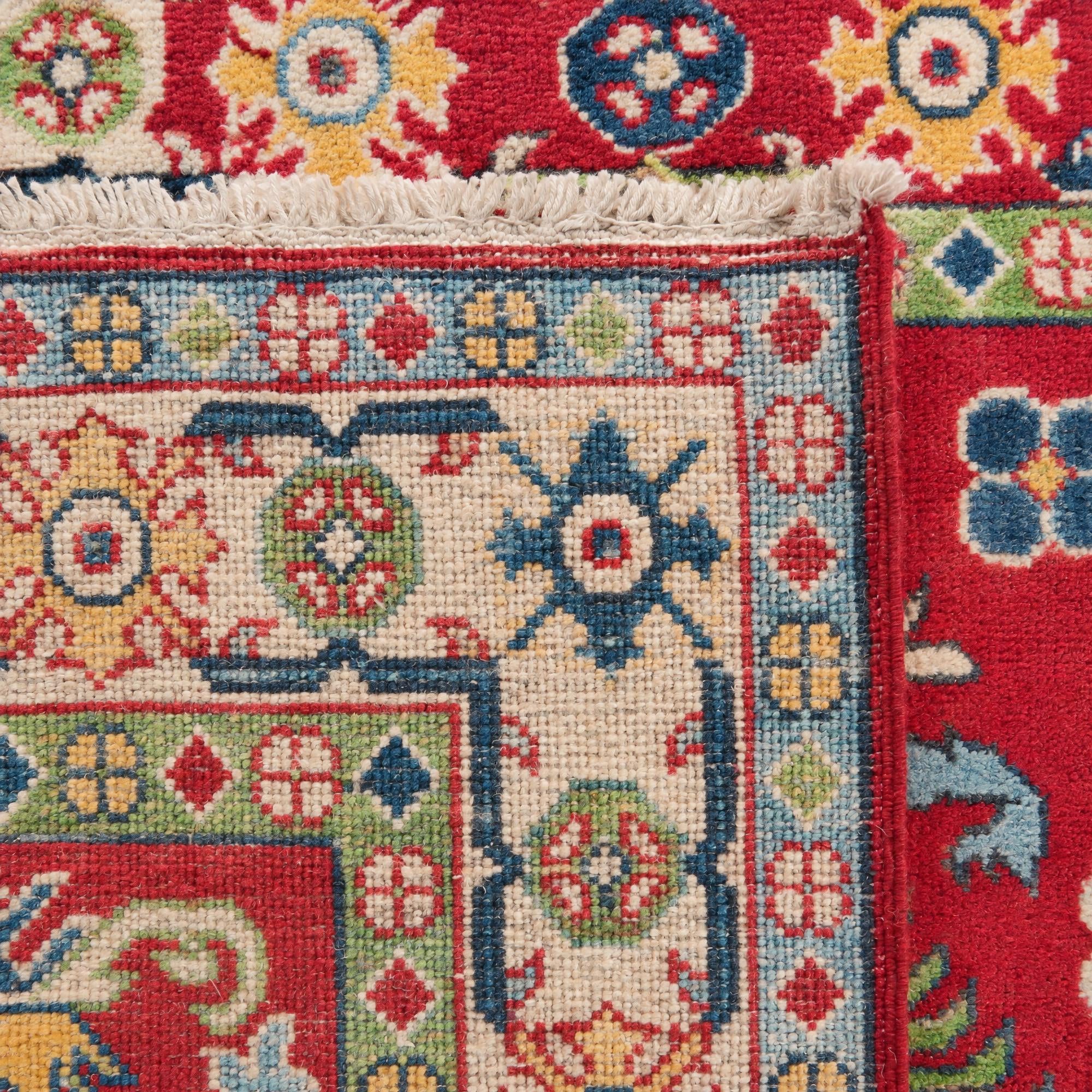 105cm x 155cm Hand Knotted Kazak Rug