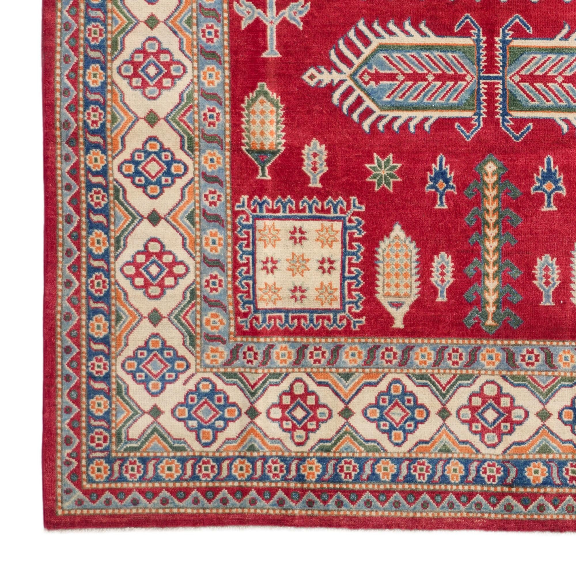 205cm x 290cm Hand Knotted Kazak Rug