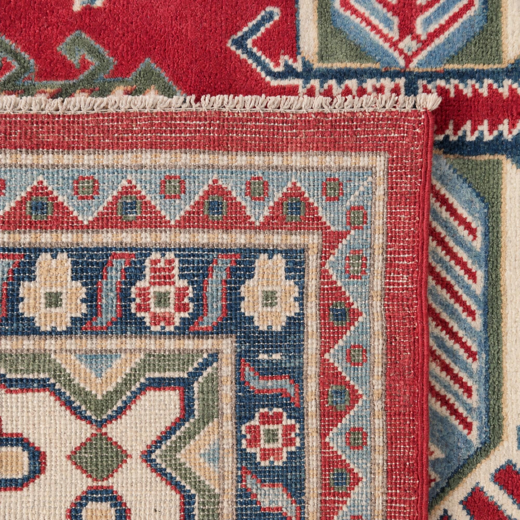 205cm x 290cm Hand Knotted Kazak Rug