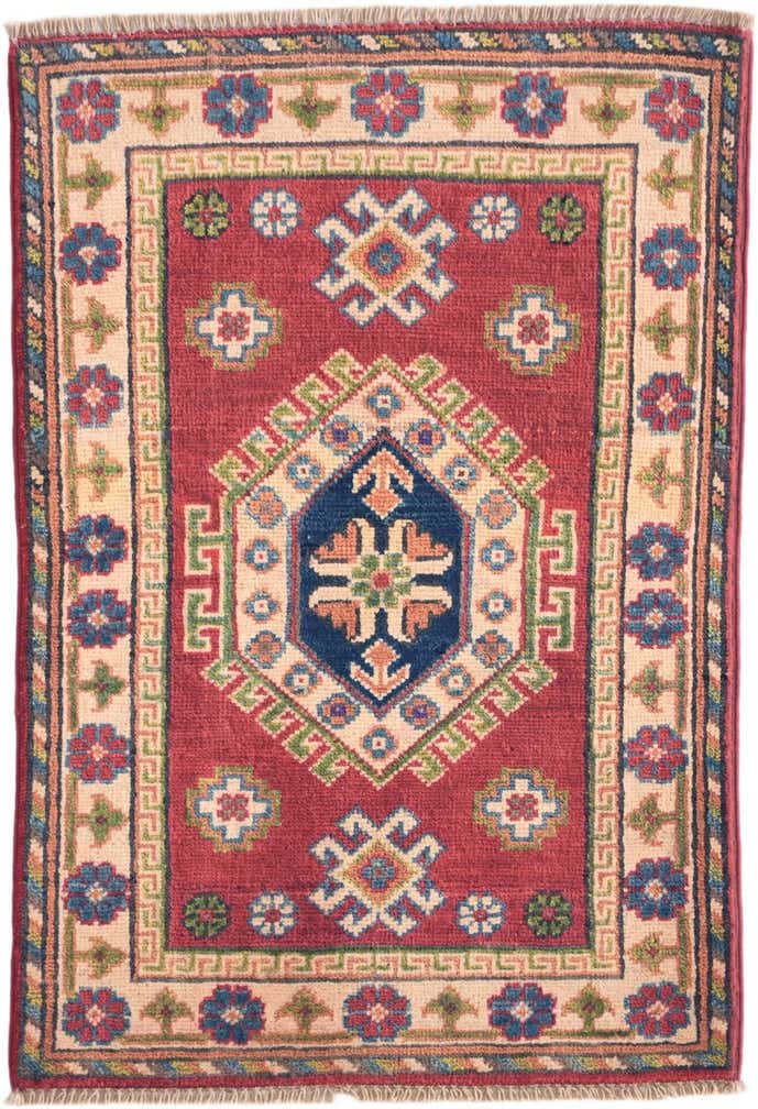 2' x 2' 11 Hand Knotted Kazak Rug